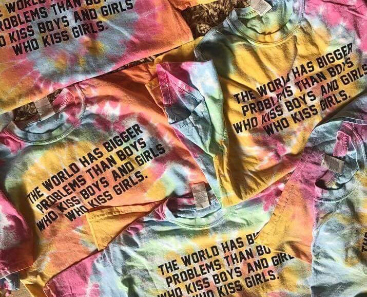 The World Has Bigger Problems – Tie-Dye T-Shirt