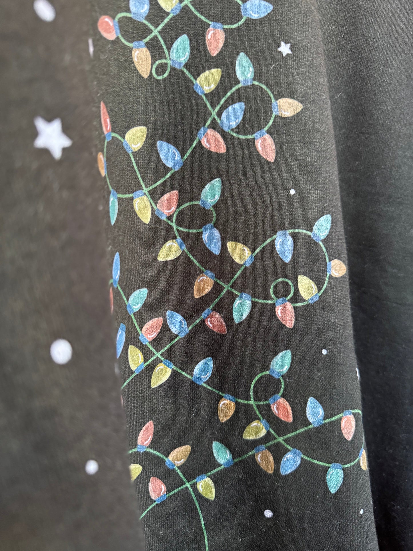 Christmas Tree Lights Sweatshirt