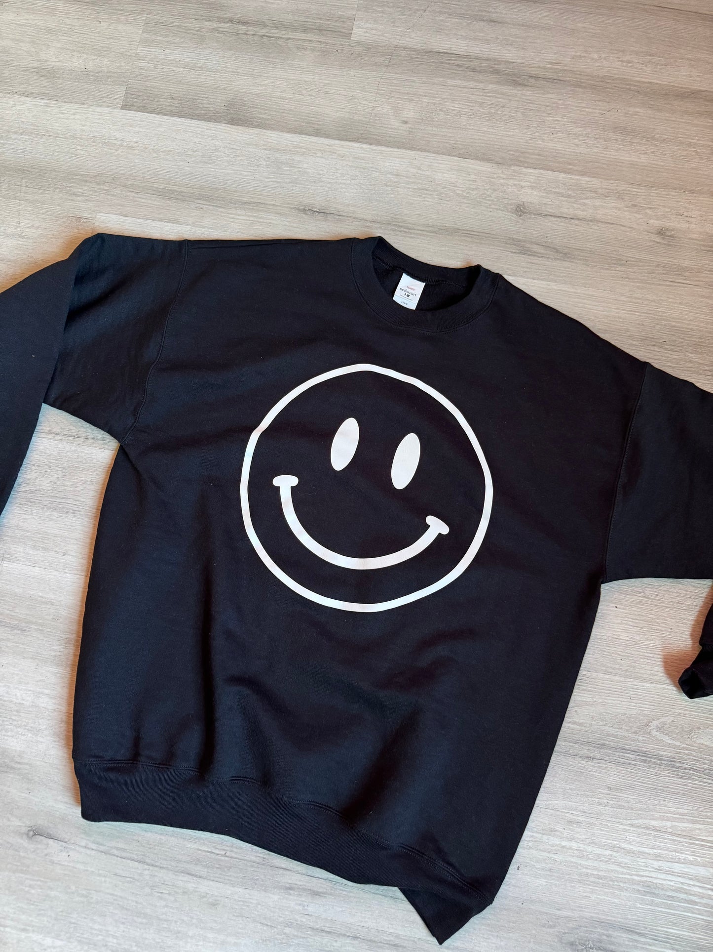 Smiley Face Crewneck Sweater