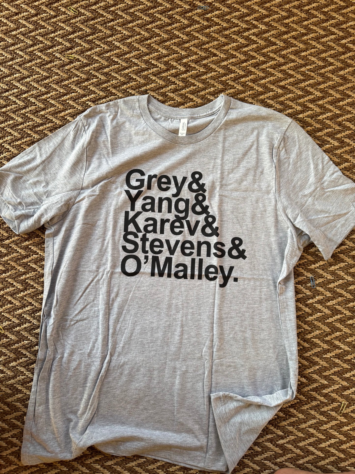 Grey & Yang & Karev & Stevens & O’Malley T-Shirt