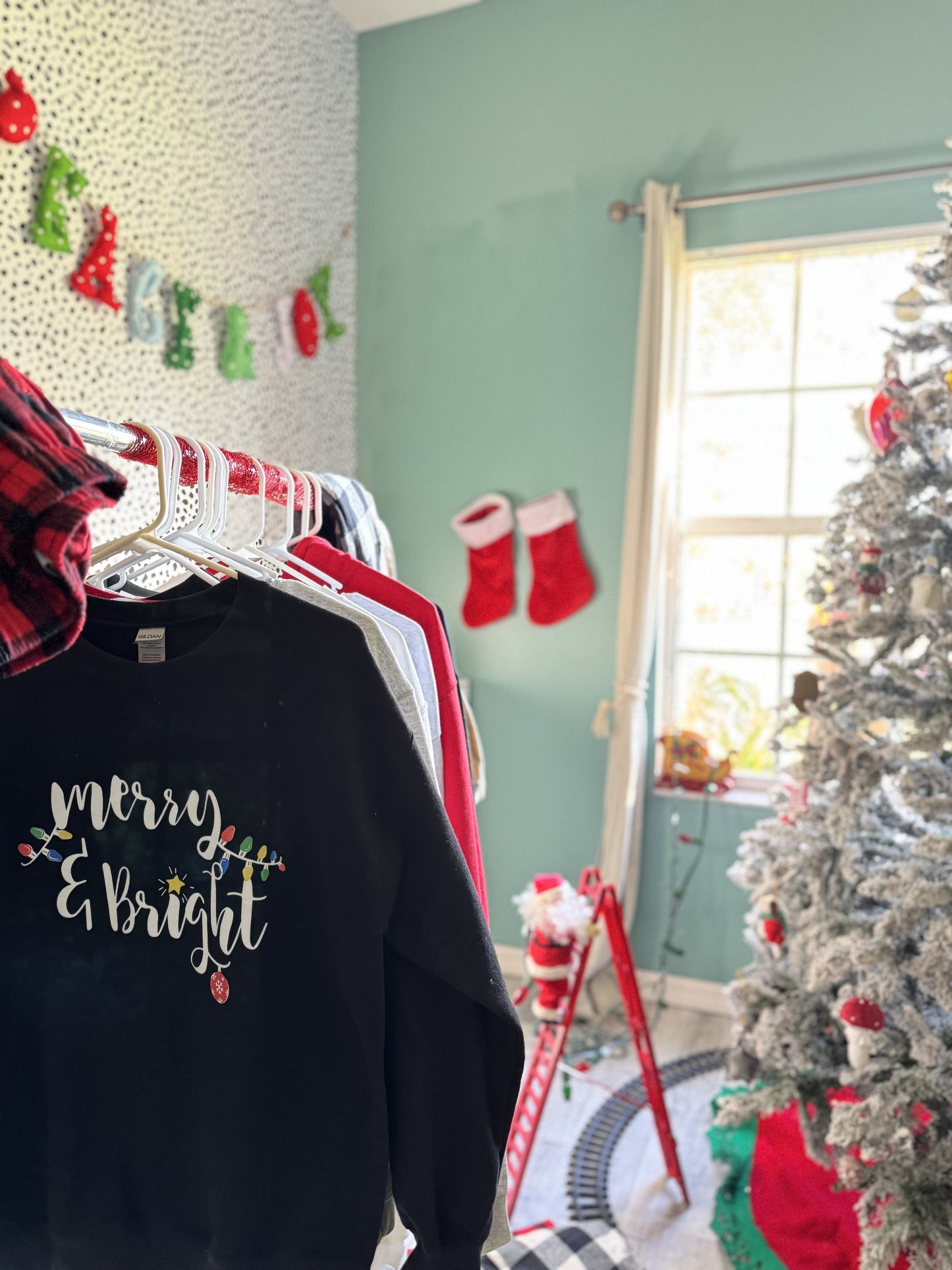 Merry and Bright Crewneck Sweater