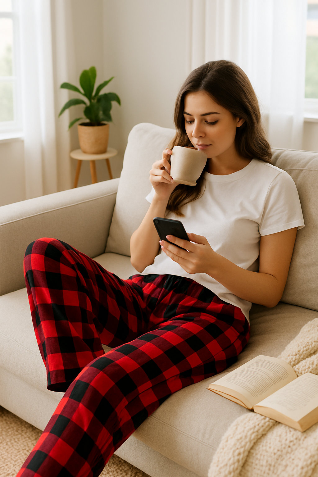 Buffalo Plaid PJ Bottoms