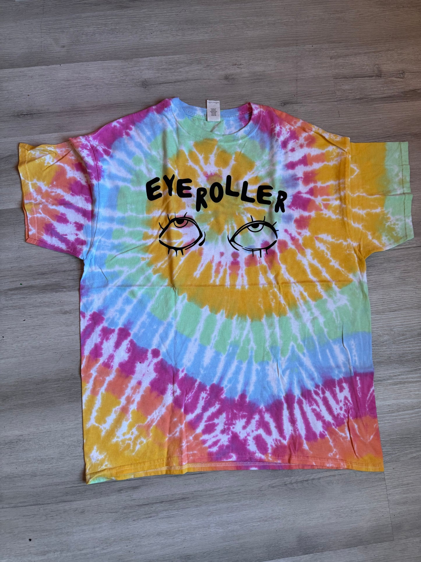 Tie Dye Eyeroller T-Shirt