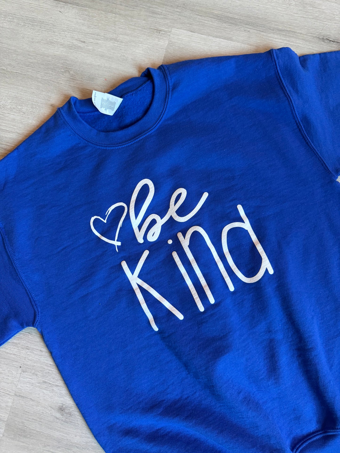 Be Kind Heart Crewneck Sweater