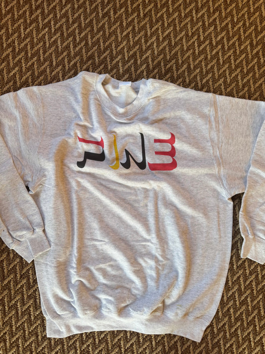 Fine Sweatshirt – FILA-Inspired Logo Lettering