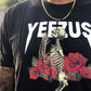 Yeezus Skeleton Rose Tee