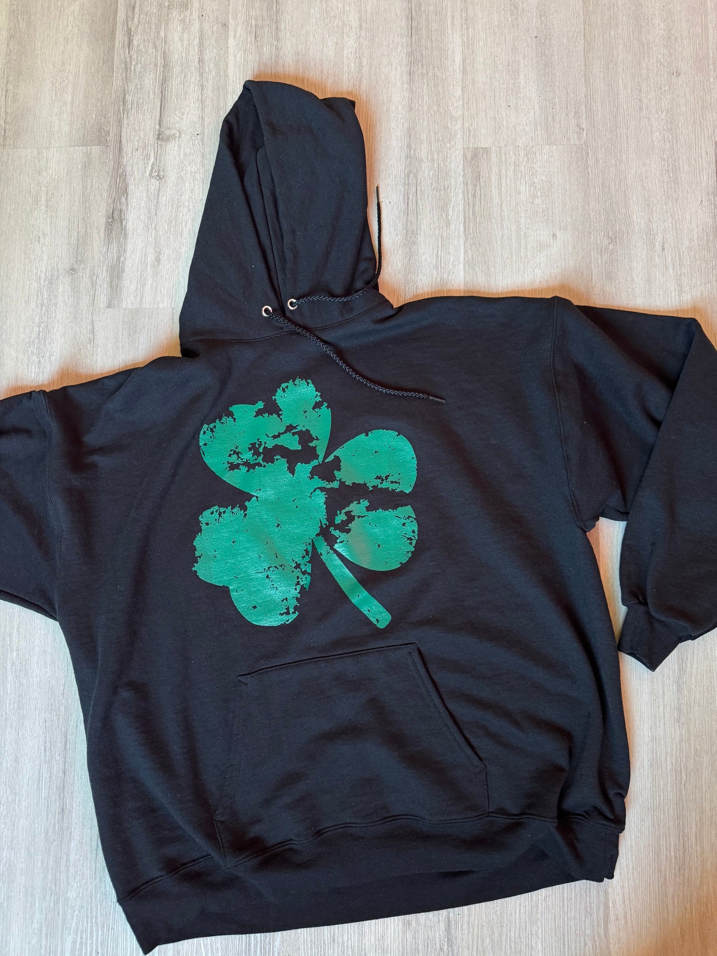 St. Patrick’s Day Clover Hoodie