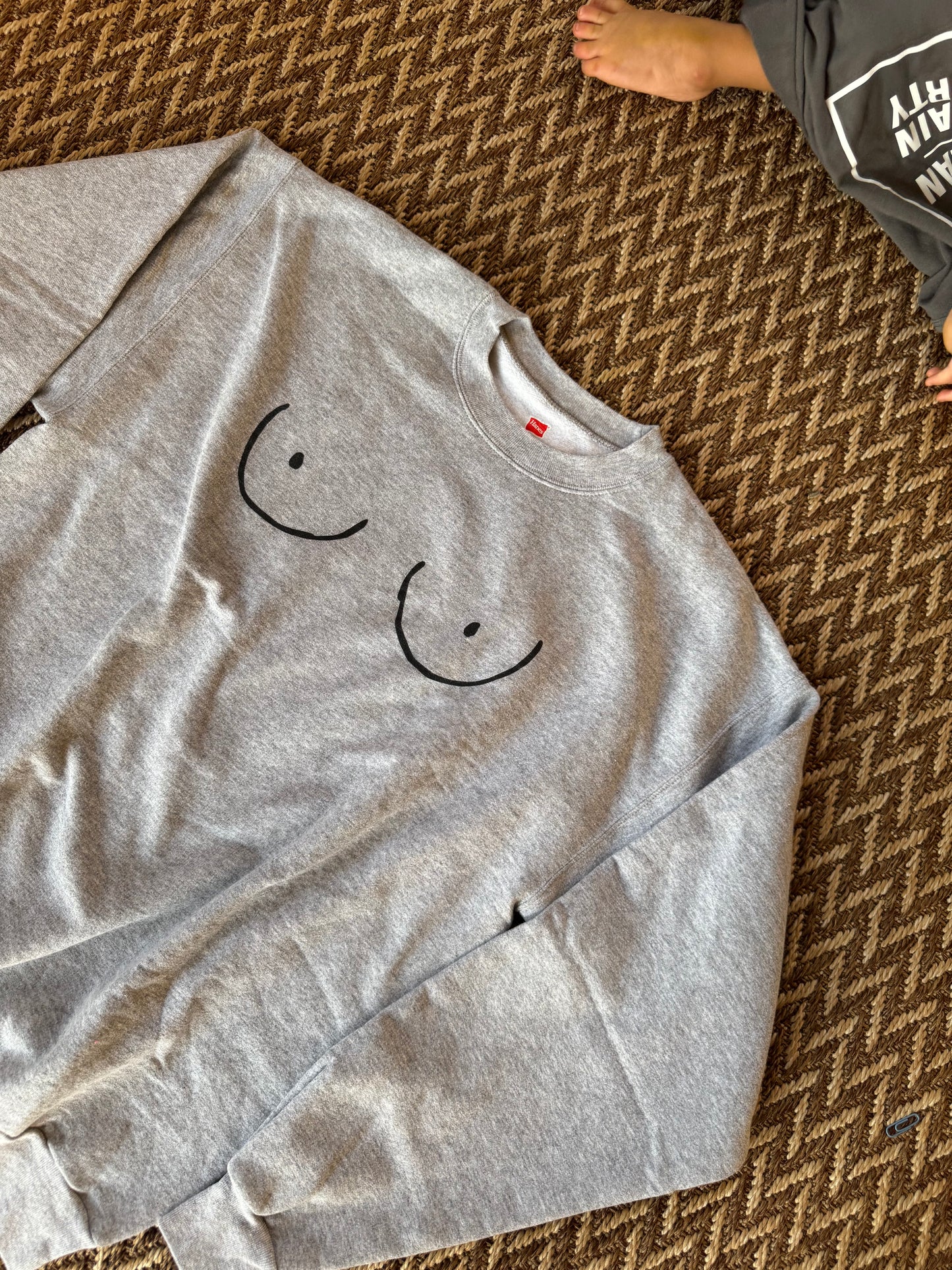 Boob Outline Sweater
