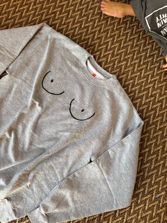 Boob Outline Sweater