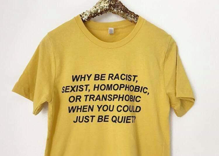 Just Be Quiet Tee