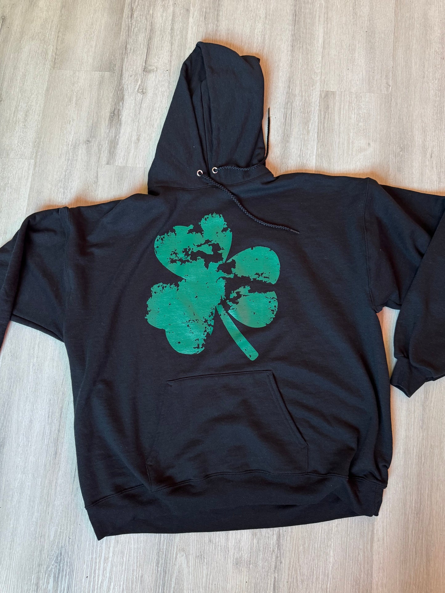 St. Patrick’s Day Clover Hoodie