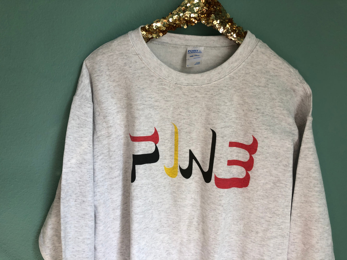 Fine Sweatshirt – FILA-Inspired Logo Lettering
