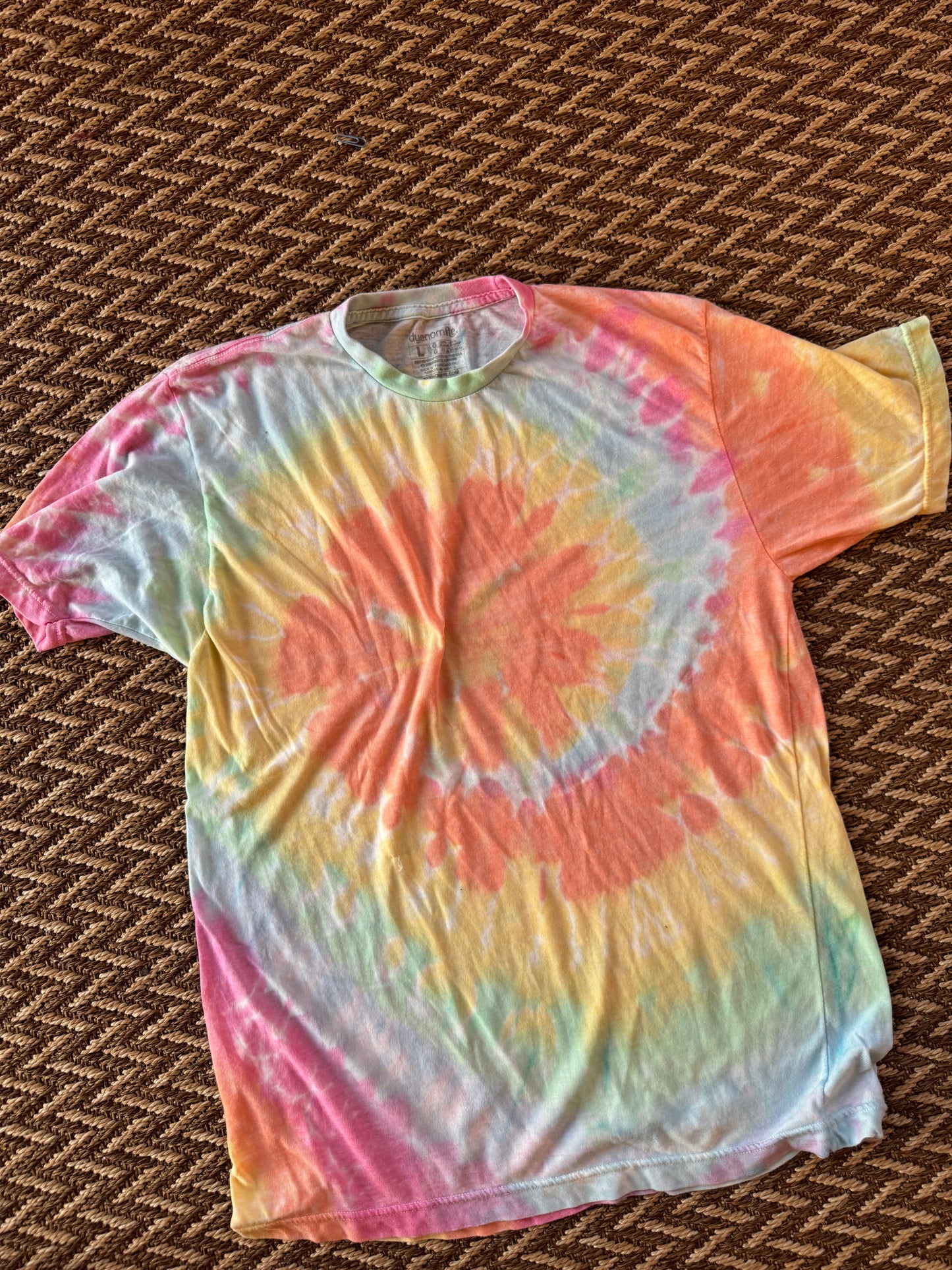 Pastel Swirl Tie Dye T-Shirt