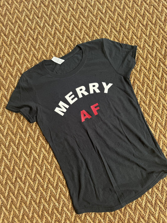 Merry AF Tee