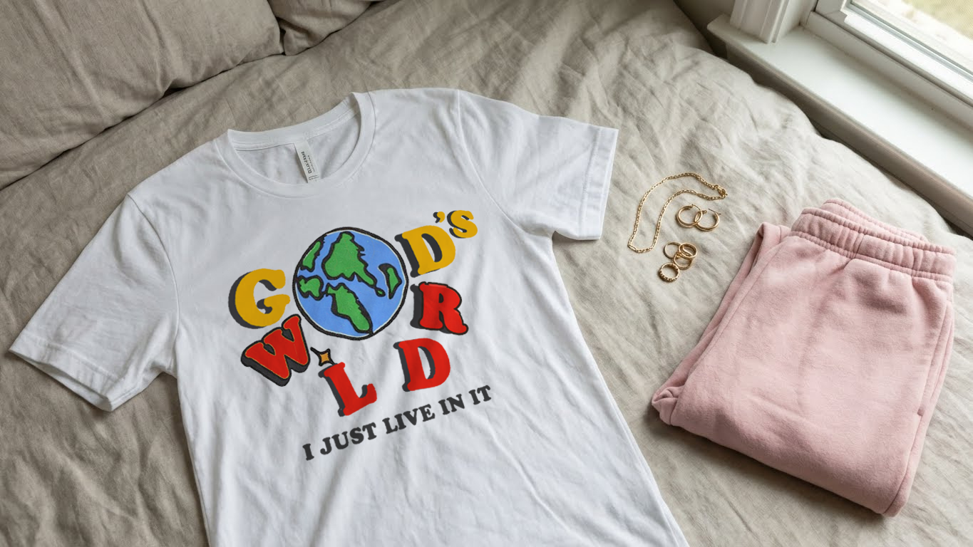 God’s World Faith Graphic Tee