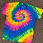 Neon Swirl Tie Dye T-Shirt