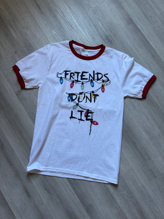 Friends Don’t Lie Ringer T-Shirt
