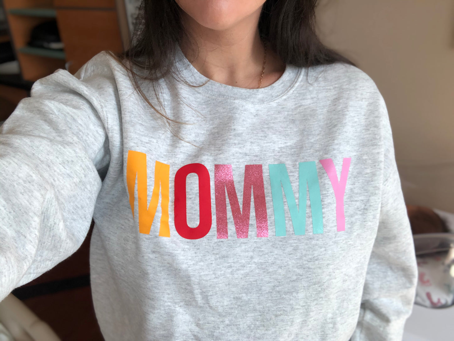Mommy Color Block Sweater