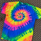 Neon Swirl Tie Dye T-Shirt
