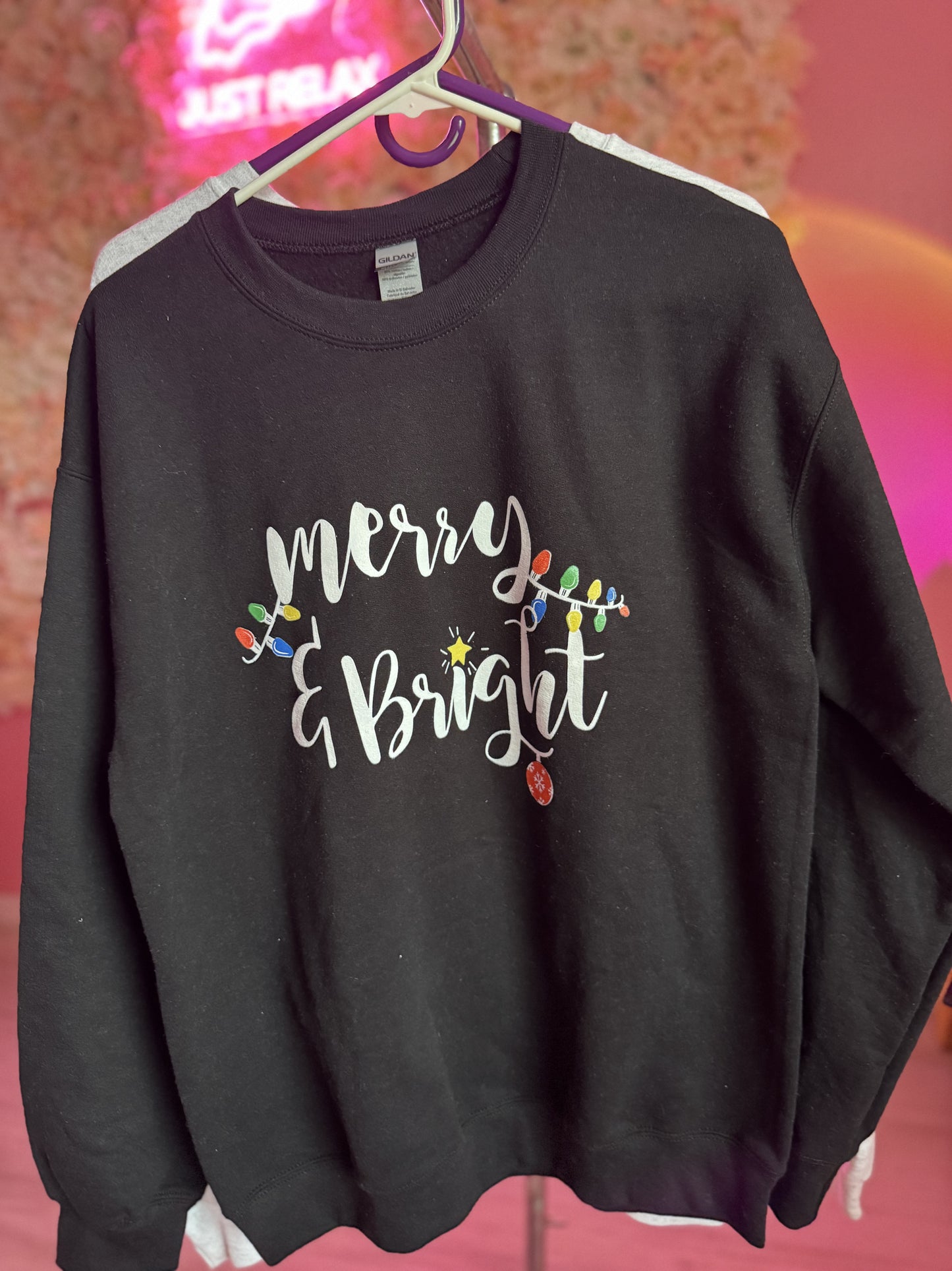 Merry and Bright Crewneck Sweater