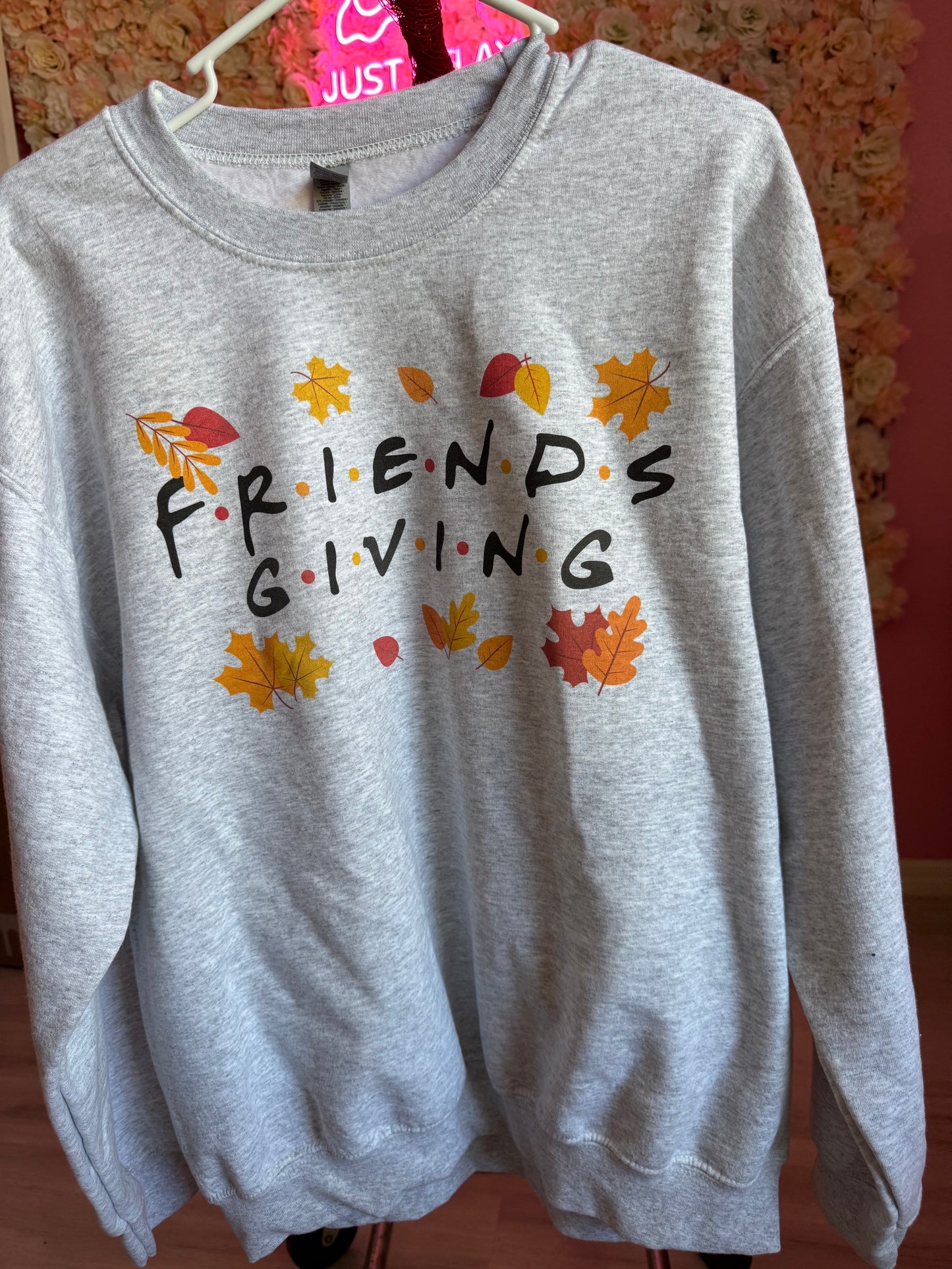 Friendsgiving Crewneck Sweater