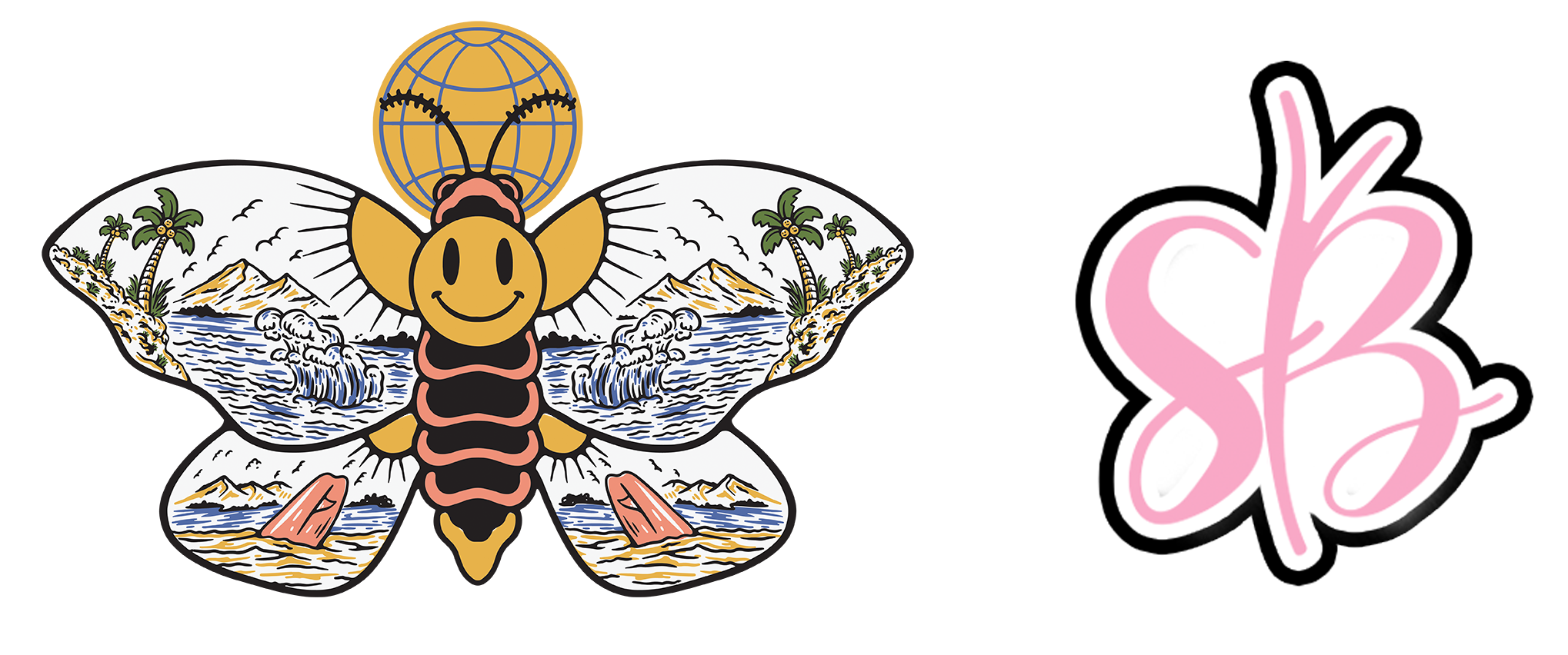 Social Butterfly Print