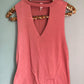 Women's Flowy Cut Neck Tank